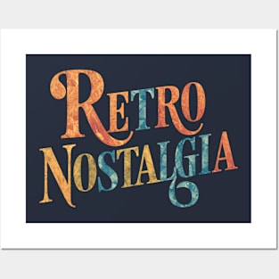 Retro Nostalgy Posters and Art